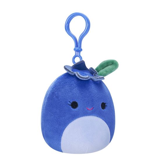 Мягкая игрушка Черника Блуби Squishmallows SQCP00147 на клипсе 9 см | Зображення 2