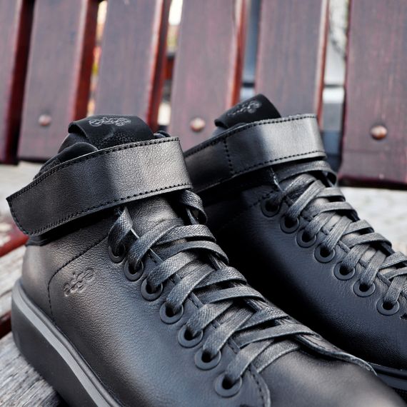 Зимние кожаные кеды Ed-Ge – покупай лучшее | Зображення 4