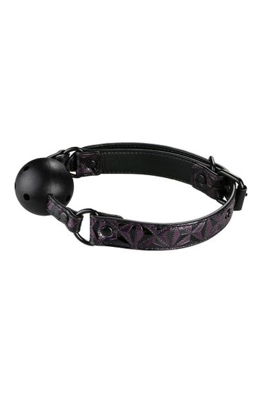 Кляп BLAZE BALL Gag PURPLE, Пурпурный, Регульований