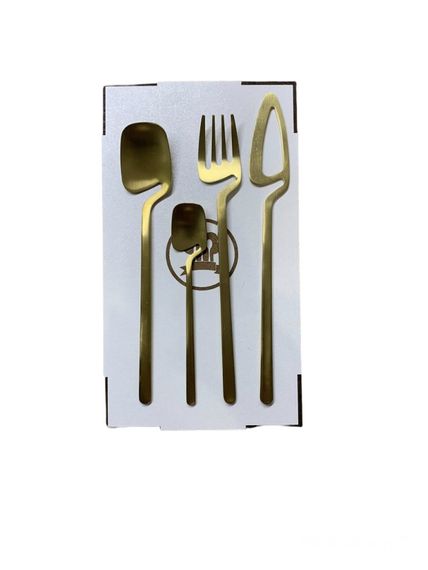 Набор столовых приборов Kitchen на 2 персоны Gold | Зображення 1