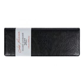 Планінг настільний датований 2027 Leo Planner Status 252764 34х13 см 128 аркушів чорний