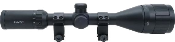 Прицел оптический Hawke Fast Mount 3-12x50 AO сетка Mil Dot с подсветкой. Кольца на Weaver | Зображення 3