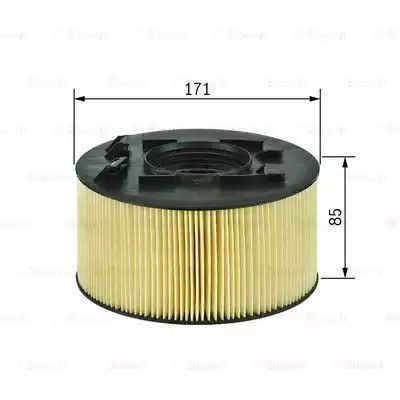 Фільтр повітряний BMW 3, BOSCH (1457433093) | Зображення 4