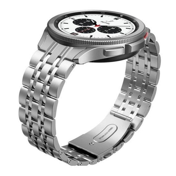 Металлический ремешок Primolux Steel Link для часов Samsung Galaxy Watch 4 Classic 46mm - Silver | Зображення 1