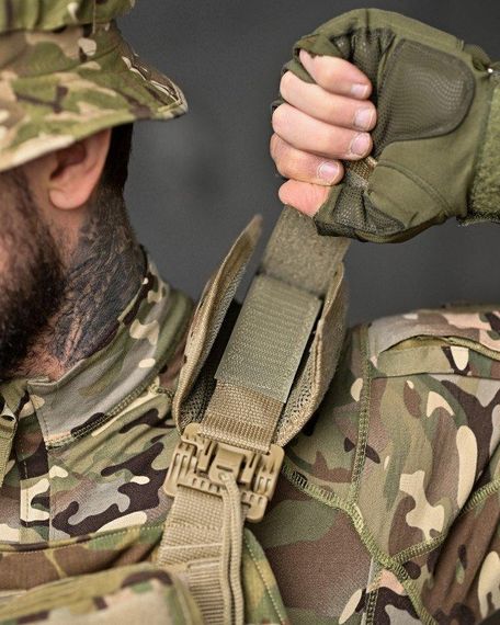 Плитоноска мультикам 4точки сброса Single Sword РН3873 | Зображення 7