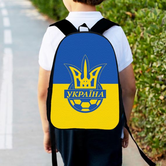 Рюкзак детский для футболиста 34х27см,городской ранец для мальчика футбол (00457)