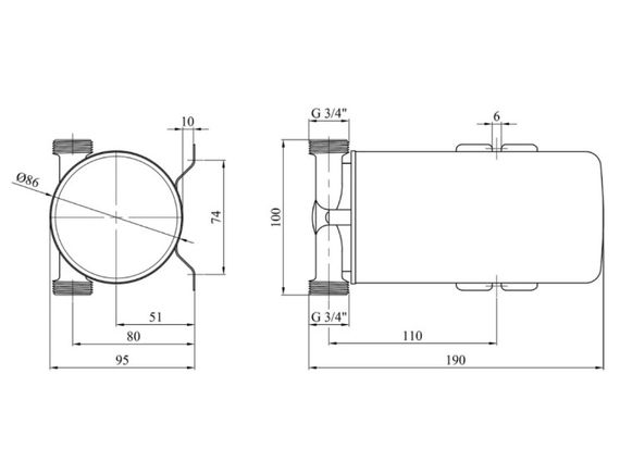 Насос для підвищення тиску Forwater W15G-15 (CV021651) | Зображення 1