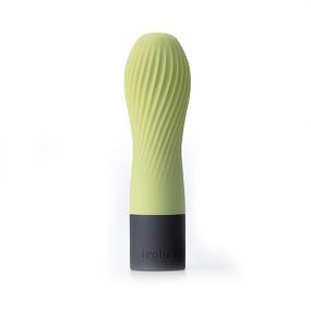 Вибратор IROHA ZEN Matcha с нежной ребристой поверхностью sexstyle