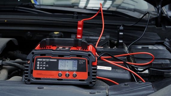 Універсальний зарядний пристрій для акумуляторів WonderTech GEL AGM 12V 24V Demuda DC200Plus червоний | Зображення 3