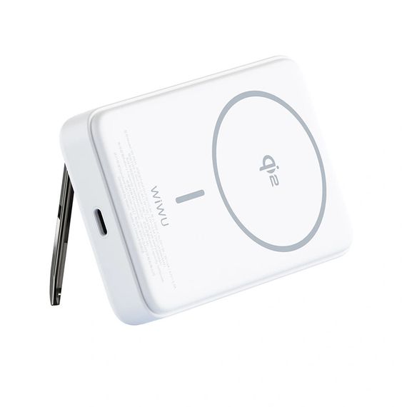 Портативний ЗП Power Bank WIWU Wi-P031 Magnetic з БЗП 30W 10000 mAh | Зображення 7