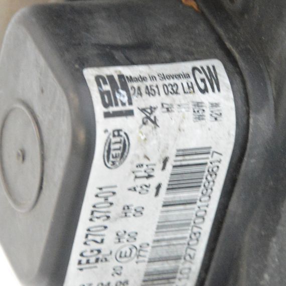 Фара ліва Opel Astra H III 2004-2010 Фара передня ліва Опель Астра Н 24451032 | Зображення 5
