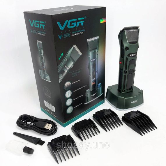 Машинка для стрижки волосся з різними насадками VGR V-696, Машинка для стрижки від акб ML-62 | Зображення 7