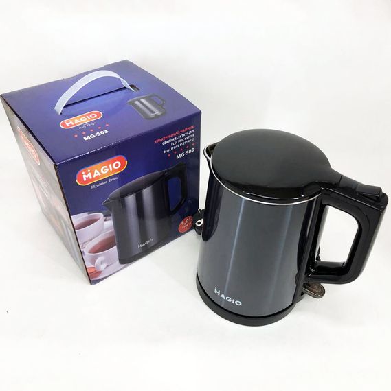 Електричний чайник безшумний, Потужний чайник для кип'ятіння Ергономічний електричний KW-23 | Зображення 4