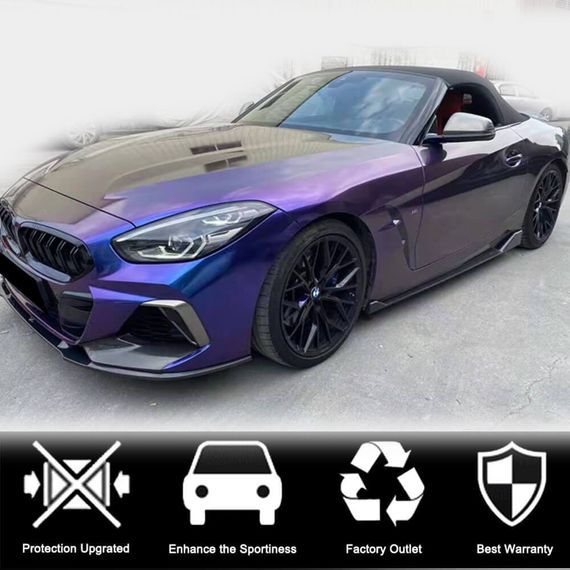 Накладки на пороги (для M-Sport, Карбон) для BMW Z4 (G29) 2018- гг | Зображення 2