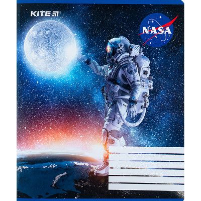 Тетрадь Kite NASA 18 листов, клетка (NS24-236) | Зображення 6