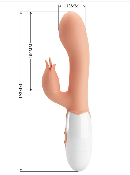 Вібратор із стимулятором клітора Pretty Love — Bloody Mary, BI-014961R sexstyle | Зображення 1