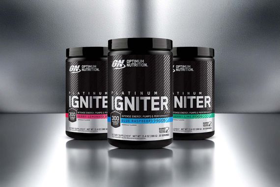 Передтренувальний комплекс Optimum Nutrition Platinum Igniter 380 g (Berry Lemonade Blast ) | Зображення 2