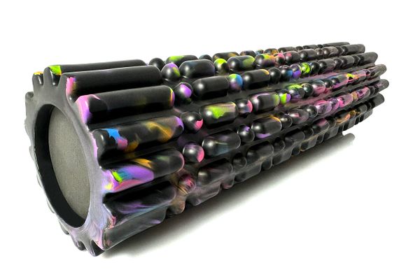 Масажний ролик EasyFit Morze 45 см Чорний (EF-2065)