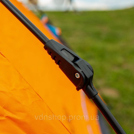 Намет автоматичний двомісний 200*230*130 см водонепроникний помаранчева LU015O | Зображення 2
