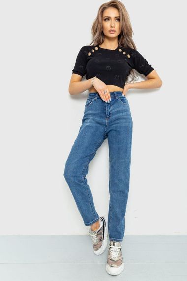 Джинсы женские MOM  цвет синий 164R5990-1 | Зображення 1