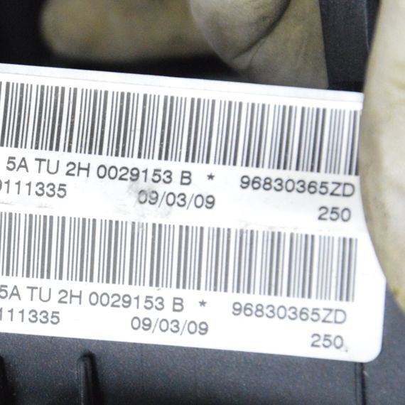 Подушка безпеки керма airbag Citroen C3 Picasso 2008-2012 Подушка безпеки в кермо Сітроен 96830365ZD | Зображення 2