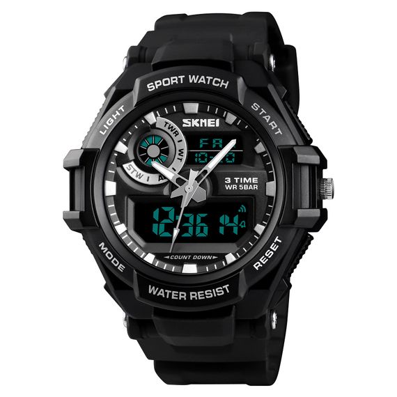 Чоловічий годинник Skmei 1357BK Black