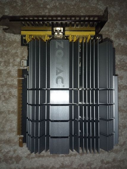 Дискретная видеокарта nVidia GeForce GT 610, 1 GB GDDR3, 64-bit / 2x DVI, 1x HMDI б/у | Зображення 1