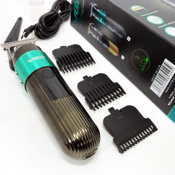 Мужской набор для стрижки волос беспроводной, Аккумуляторный универсальный триммер для стрижки BR-13 | Зображення 8