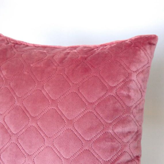 Подушка декоративна ТЕП Velure Mesa rose 3-00437_22395 40х40 см рожева | Зображення 3