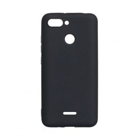 Чохол Силіконовий (TPU) SMTT накладка для Xiaomi Redmi 6 Чорний