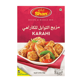 Суміш спецій для мʼяса  Karahi Gosht 50г Shan 788821011145