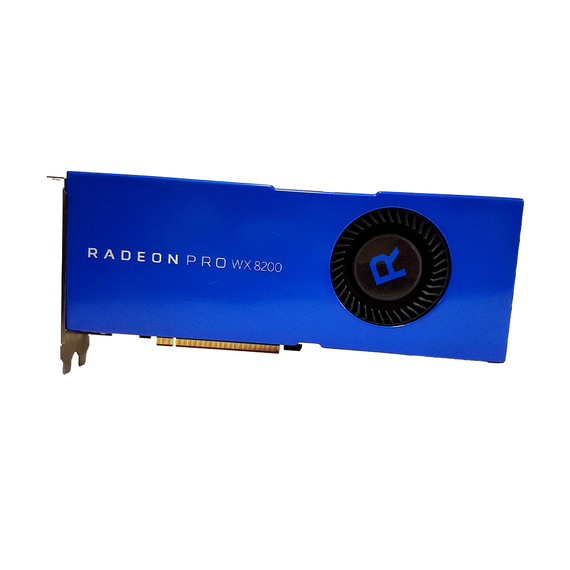 Дискретна відеокарта AMD Radeon Pro WX 8200, 8 GB HBM2, 2048-bit / 4x Mini DisplayPort б/в