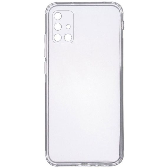 TPU чехол Epic Transparent 1,5mm Full Camera для Samsung Galaxy A51 Бесцветный (прозрачный)