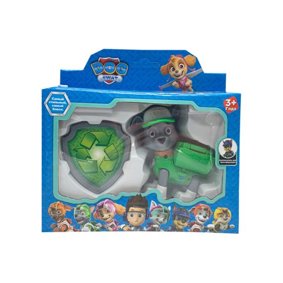 Фигурка героя Щенячий патруль 6058 в коробке Рокки