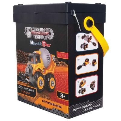 Конструктор Microlab Toys Будівельна техніка - бетономішалка (MT8908) | Зображення 2