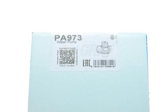 Помпа воды Mazda 3 323 5 6 626 Premacy 2.0TD DI DITD CD 98-10 19z  R B  6 лоп  PA973 | Зображення 8