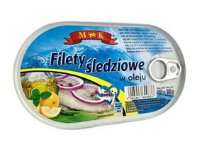 Філе оселе Серце MK у олії, 170 г, Польща, ж/б, з вітаміном Омега 3