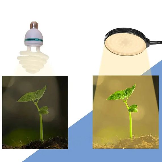 Світлодіодна фітолампа 3 головки з гнучким дизайном, USB живлення та контролером, 60 Вт, XPRO (234568582_516) | Зображення 7