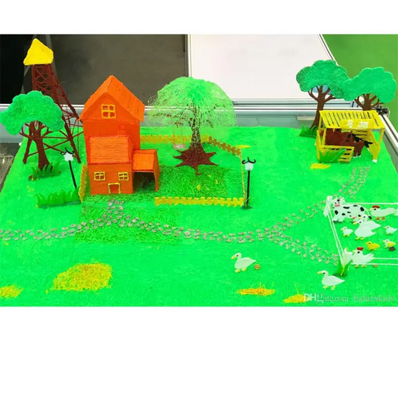 Великий набір для дитячої творчості 3D-ручка Pen 6 з планшетом для малювання, 3D Моделювання, графічний планшет | Зображення 8