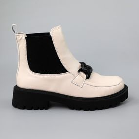 Челсі жіночі шкіряні байка 590384 Бежеві 36 37 38 39 40 41