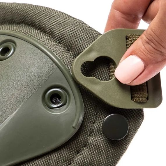 Тактичні наколінники та налокітники T-Pads захисні анатомічної форми олива | Зображення 8