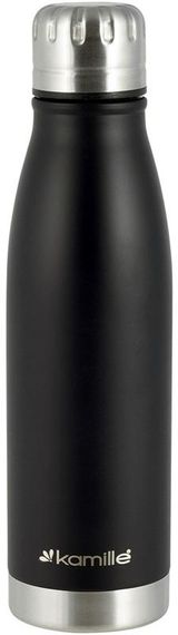 Термос-пляшка Kamille Bottle 500мл чорний