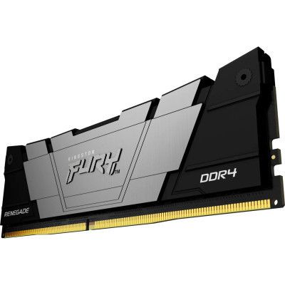 Модуль памяти для компьютера DDR4 8GB 3200 MHz Renegade Black Kingston Fury (ex.HyperX) (KF432C16RB2/8) | Зображення 4