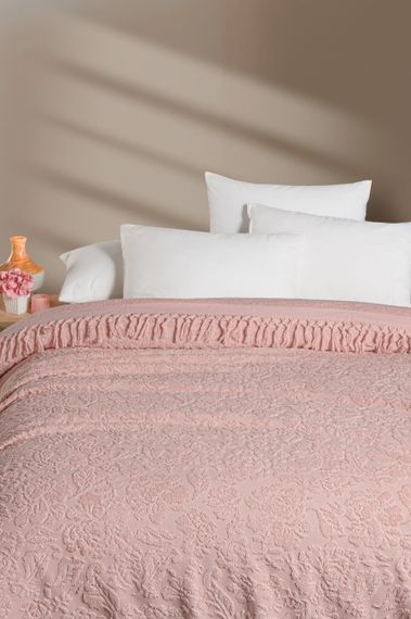 Махровое покрывало Sikel 200 х 220 см Lilyum Pudra