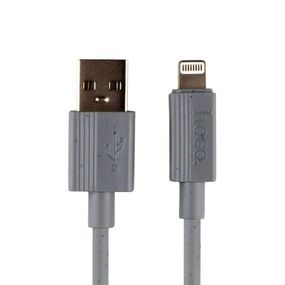 Кабель USB Hoco X107 Lightning 2.4A Колір Сірий