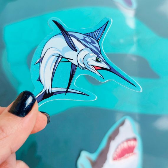 Дитяча гра з багаторазовими наклейками "Підводний світ" (KP-008), 43 наклейки | Зображення 3