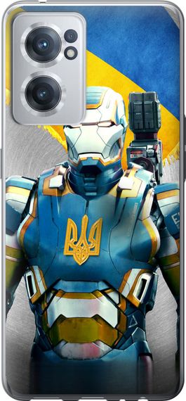 Чехол на OnePlus Nord CE 2 Украинский киборг "980u-2589-17620"
