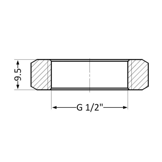 Контргайка Thermo Alliance Standart 1/2" SD40115 | Зображення 1