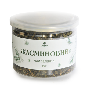 Китайський зелений чай Жасміновий, 80г