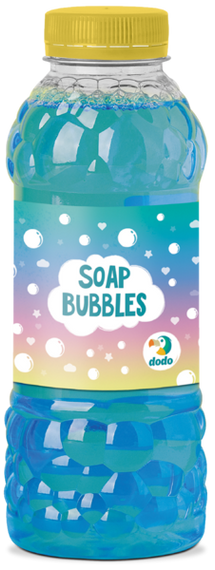 Мильні бульбашки Dodo Mega Bubbles Єдиноріжки 450 мл з тарілочкою